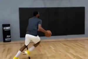 他在NBA打球从不出汗！天赋相当炸裂！