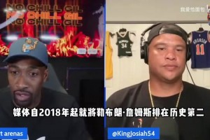 阿里纳斯：詹姆斯再打四年也超不了乔丹，媒体掌握在乔丹手里！