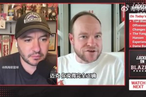 开拓者队记：我鼓励团队的人开中国社媒账号，中国球迷都很友善！
