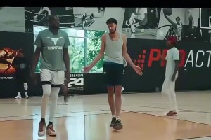 互喷垃圾话！两大模型怪KD和切特此前的日常对位！