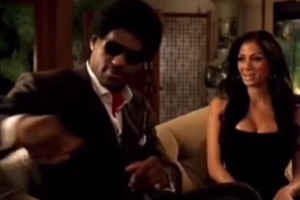 这还真没看过！08年老詹和歌手妮可-舒可辛格为LeBron VI拍广告