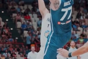 无解单打单挑一切防守！东契奇的节奏真是赏心悦目啊！