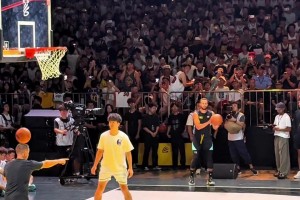 沉浸式体验库里三分3-2-1投篮训练！每个点位有进球数要求！