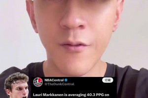 这是马尔卡宁？篮球唠郭全网最尊重马尔卡宁的博主！