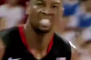 光头真性感！08年奥运会的韦德，真是谁来都挡不住