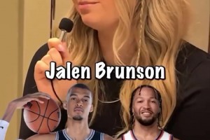 标准结局！Wnba美女布林克此前的最爱球员2选1！女生之间的默契！