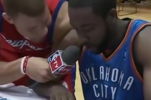 格里芬是真会挑人，直接逮住了09年未来最强的两个球员采访