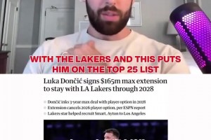 东契奇超值合同续约！哈特：我听说福克斯要买下整个圣安东尼奥！