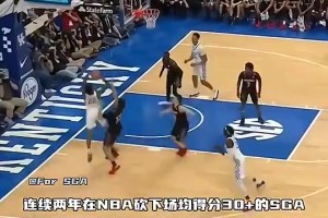 大学时期的SGA，靠着一手中投，在NCAA也能大杀四方！