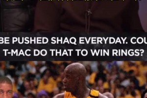 麦迪说替代科比同样三连冠？卢：他敢像科比一样去鞭策奥尼尔吗？