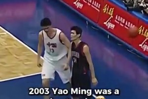 作弊器！经典名场面：姚明攻防碾碎韩国内线！