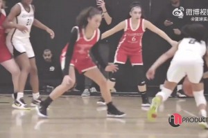 多么有天赋啊！科比女儿GIGI 在出意外前打的最后一场球！