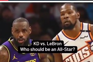 俩人要去争替补了！麦迪此前：杜兰特比詹姆斯更值得进今年全明星