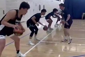 全是在打基础！杨瀚森昔日赴澳特训，当时还被网友嘲笑运球基本功