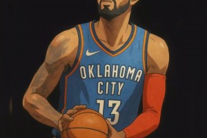 值得截图珍藏！AI制作：用宫崎骏的画风来展现NBA各大球星！