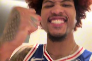 顶着裁判误判依旧赢下火箭！乌布雷赛后发抖音：兄弟们，正义必胜