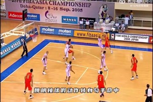 姚明这内线统治力，放到亚洲范围内真是随便乱打~