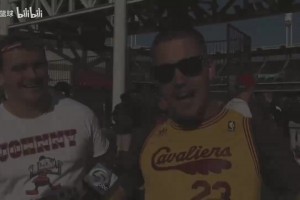 热爱不会说谎！回顾詹姆斯当年回归骑士，克城球迷的疯狂！