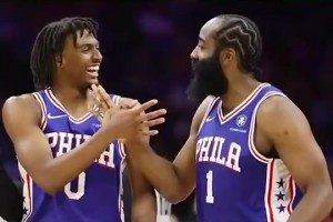 季后赛碰碰？马克西曾谈：哈登是我的老大哥！很感激他对我的指导