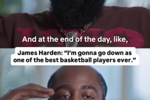 哈登：我终将被视为最伟大篮球运动员之一，我当然想赢得总冠军