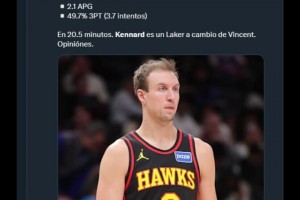 湖人的三分终于有救了？新援肯纳德本赛季三分命中率49.7%，联盟第一！