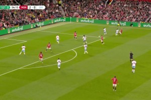 曼联3-0领先！卡塞米罗助攻，马夏尔破门建功