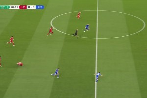 利物浦0-1落后！齐米卡斯遭抢断，麦卡蒂尔破门