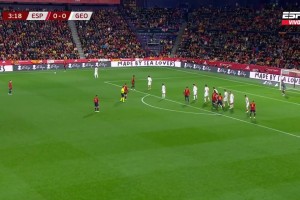 【集锦】欧预赛-加维重伤离场 西班牙3-1格鲁吉亚6连胜收官