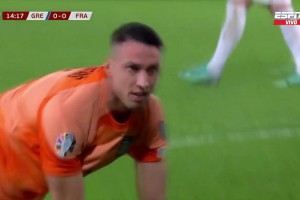 【集锦】欧预赛-穆阿尼小角度爆射福法纳世界波 法国2-2希腊