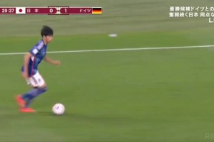日本博主发视频：今天是 世界杯日本2-1战胜德国1周年