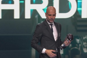 瓜迪奥拉当选FIFA年度最佳教练，击败小因扎吉、斯帕莱蒂
