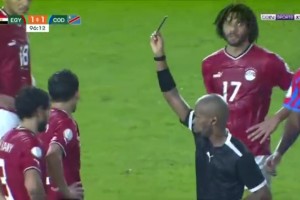 【集锦】非洲杯-埃及门将失点 民主刚果点球大战9-8淘汰十人埃及
