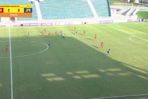 土方麻椰禁区中路推射破门，中国U20女足0-1日本