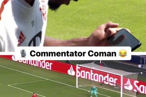 拜仁边锋科曼亲自解说20年欧冠决赛绝杀瞬间！