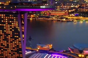 国足客战新加坡，感受一下新加坡的夜景