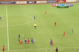 泰国队这个团队配合进球什么水平？