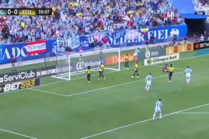 粗中有细！罗梅罗妙传助攻迪马利亚破门，阿根廷1-0领先厄瓜多尔