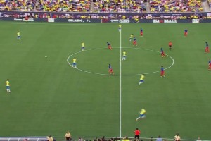 【集锦】友谊赛-罗德里戈破门普利西奇扳平 巴西1-1美国