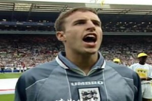 1996年欧洲杯的英格兰队是最华丽的！索斯盖特也在阵中！