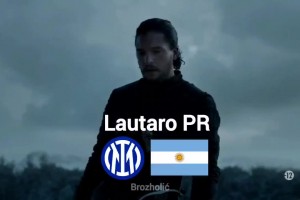 网友：国米和阿根廷因为劳塔罗又要联手对抗整个欧洲了