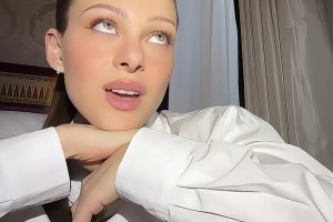 贝克汉姆大儿媳妮可拉戏精附体