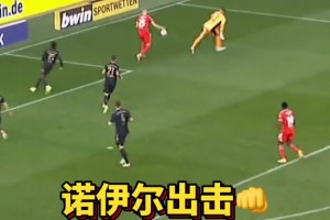 禁区内用手，禁区外用脚，这是门卫的基本操作！
