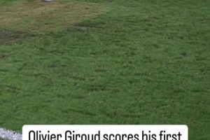 强力头槌！大吉鲁收获洛杉矶生涯首球