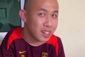 削发明志化身光头武僧！黄政宇：渴望在中日之战登场