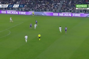 致命失误！坎比亚索打滑丢球权，索蒂尔攻破尤文大门