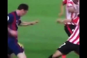 惊为天人！这个角度的梅西经典进球！谁都无法断下他脚下的球！