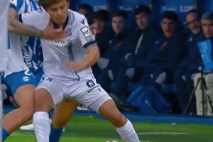 一言不合就穿裆！久保建英：是时候，展现真正的技术了！