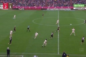 拜仁3-1领先！奥利塞策动凯恩无私横传，萨内梅开二度