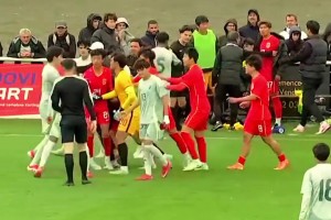 蒙太古杯U16国足0比2墨西哥排名第四，比赛中两队爆发冲突