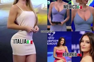 你最喜欢哪一个？国外球迷盘点欧冠火辣女主持人